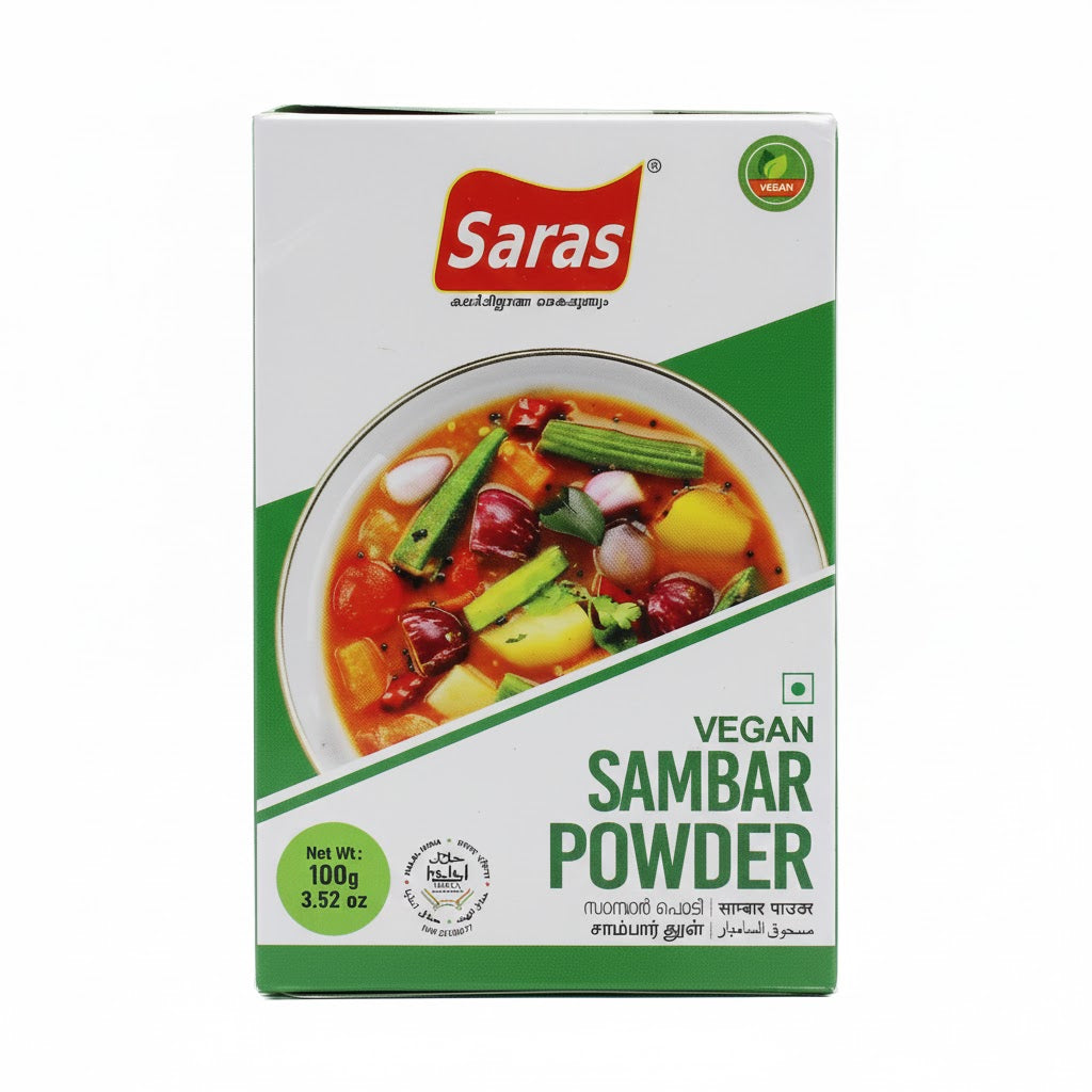 SARAS SAMBAR POWDER 200 GM EXPORT