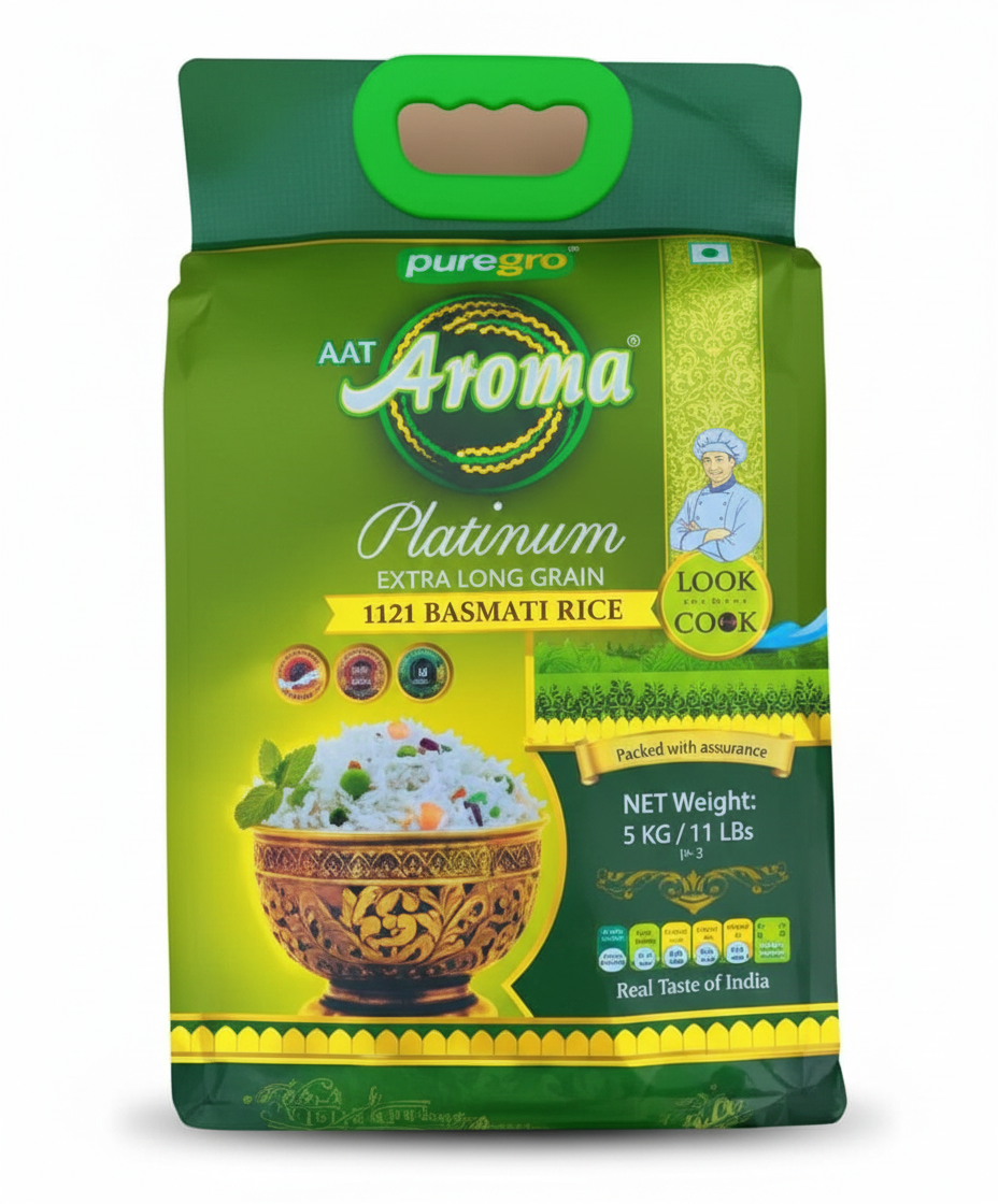 PUREGRO PLATINUM BASMATI 5KG