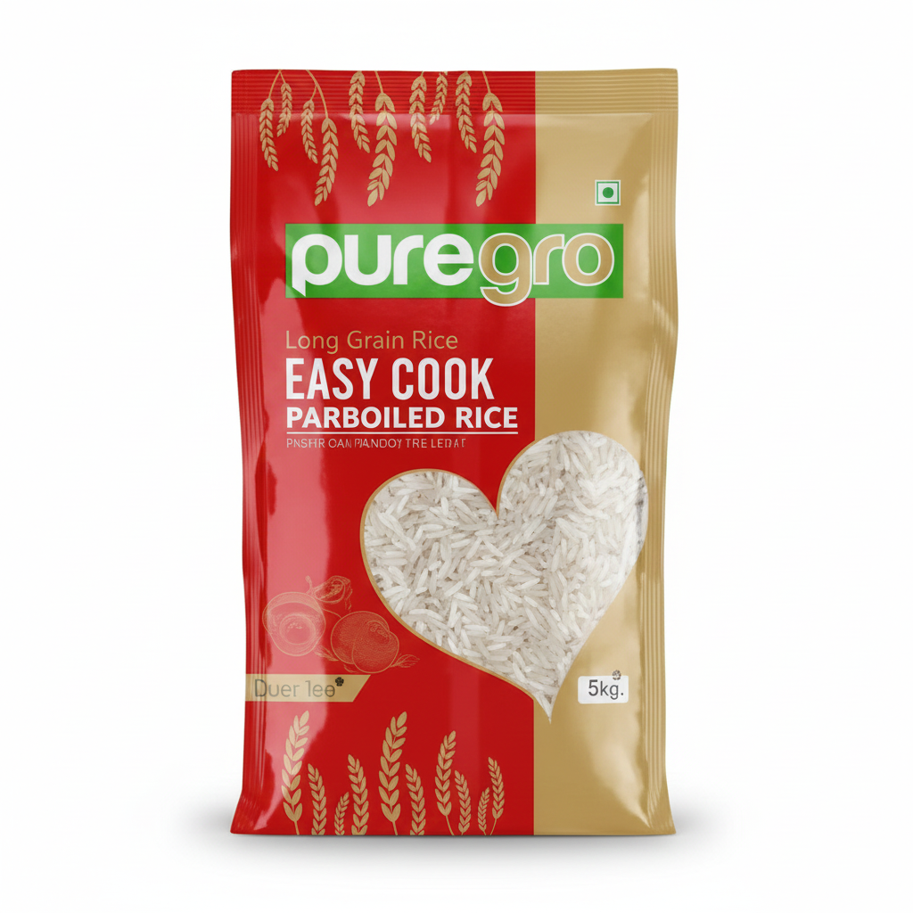 PUREGRO EASY COOK RICE 5KG