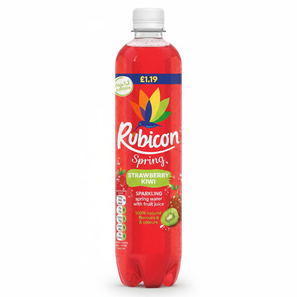 RUBICON STRAWBERRY KIWI SPRING 500ML