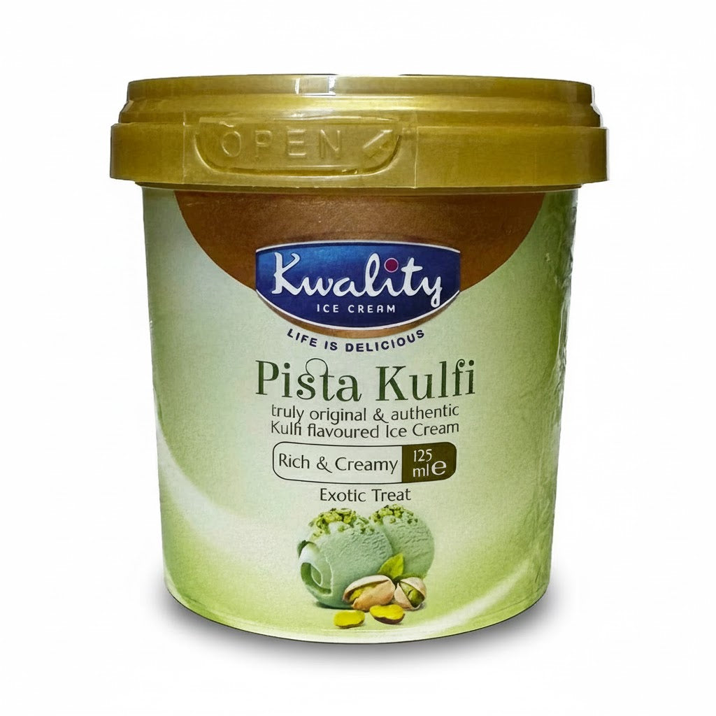 KWALITY PISTA KULFI ICE CREAM 125ML