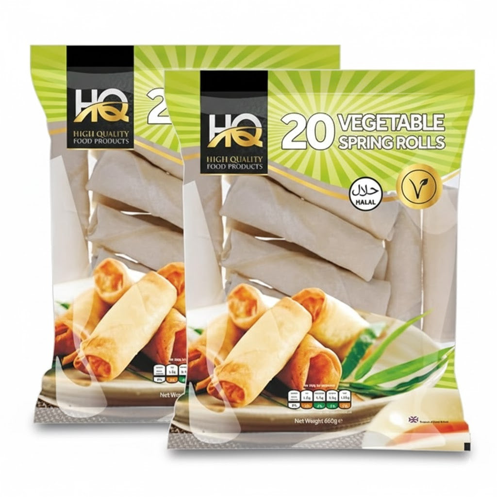 HQ VEGETABLE SPRING ROLLS 660G