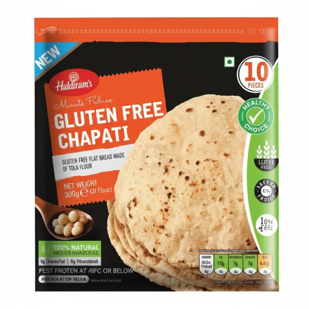 HALDIRAM'S GLUTEN FREE CHAPATI 300GM
