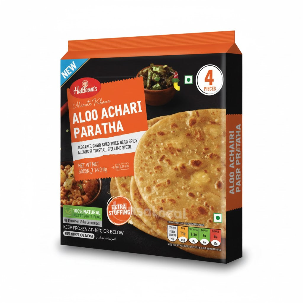 HALDIRAM'S ALOO ACHARI PARATHA 400G