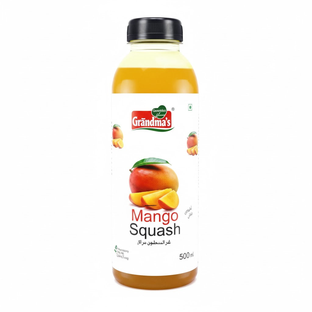 GRANDMAS MANGO SQUASH 700ML