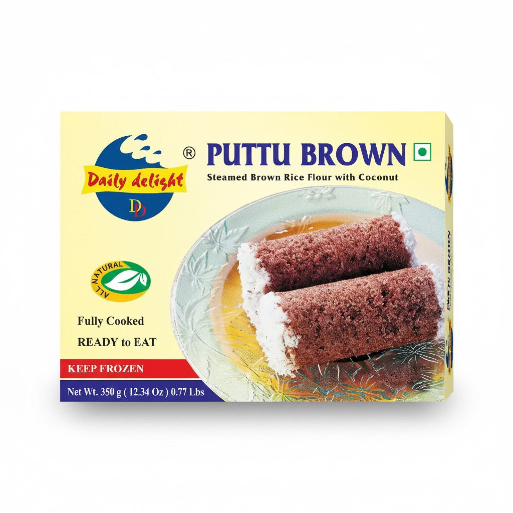 DAILY DELIGHT PUTTU BROWN 350G