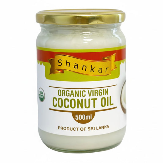 SHANKAR ORGANIC VIRGIN COCONUT OIL 500ML