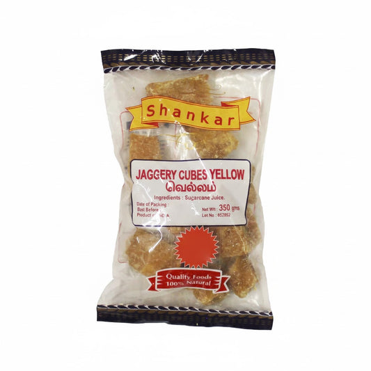 SHANKAR JAGGERY CUBES YELLOW 350G