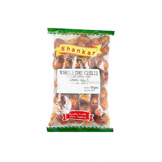 SHANKAR CHILLIES STEMLESS 100G
