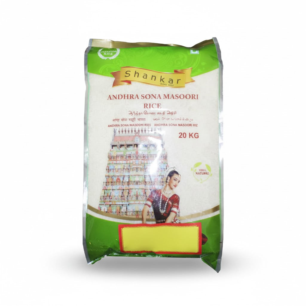 SHANKAR ANDHRA SONA MASOORI RICE 20KG