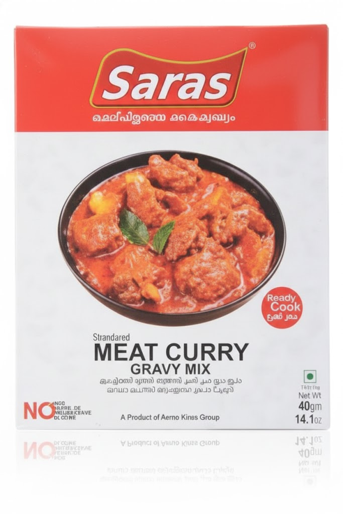 SARAS MEAT CURRY GRAVY MIX 400G