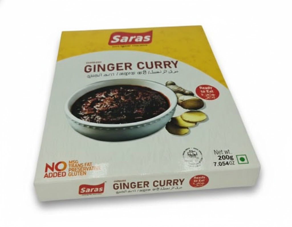 SARAS GINGER CURRY 200GM