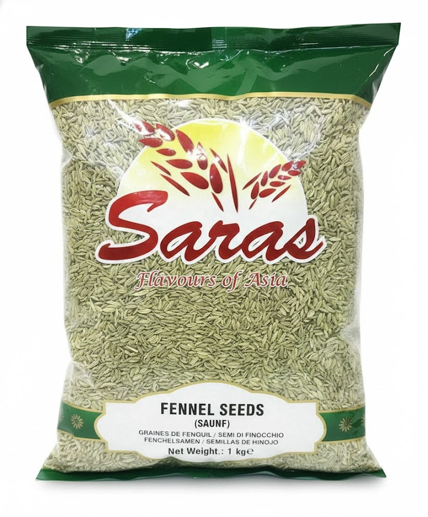 SARAS FENNEL POWDER 125G