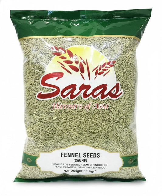 SARAS FENNEL POWDER 125G