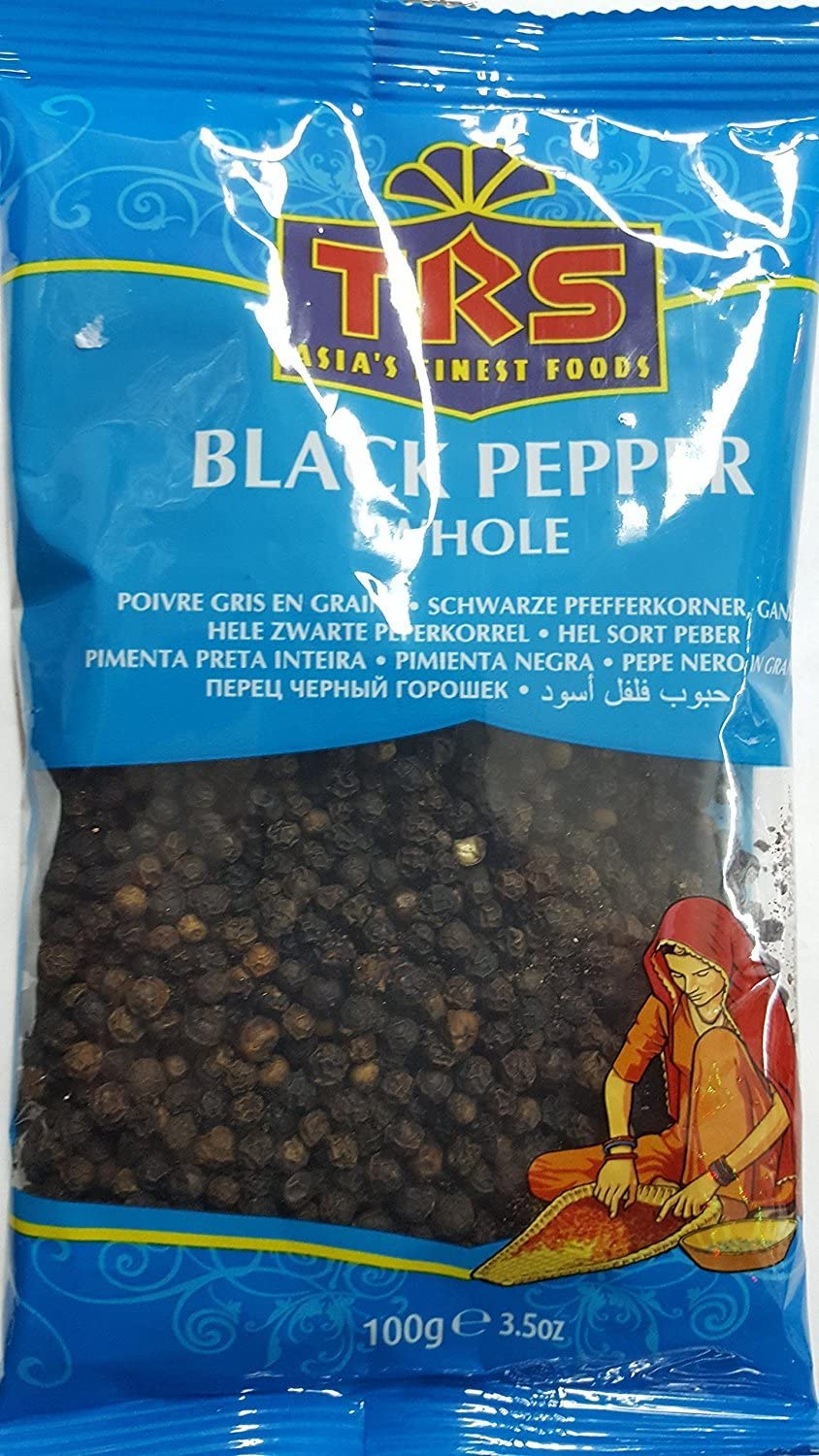 TRS BLACK PEPPER WHOLE 100G