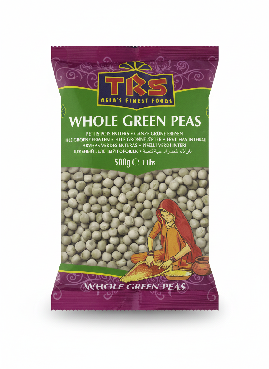 TRS WHOLE GREEN PEAS 2KG