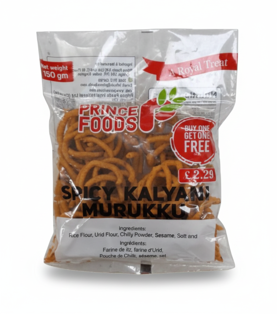PRINCE FOODS SPICY KALYANI MURUKKU BUY 1 GET 1 FREE