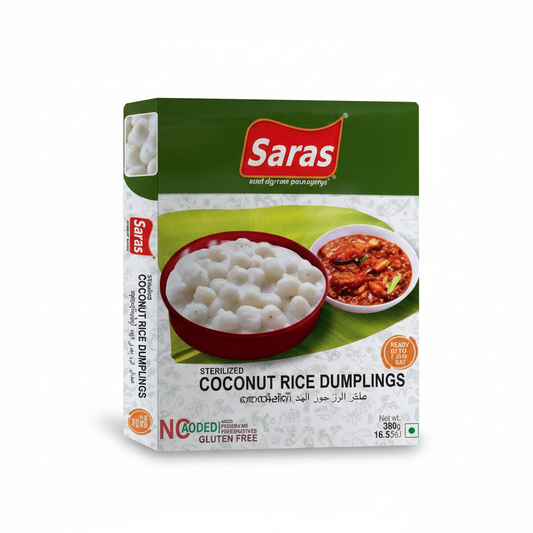 SARAS COCONUT RICE DUMPLINGS 300G