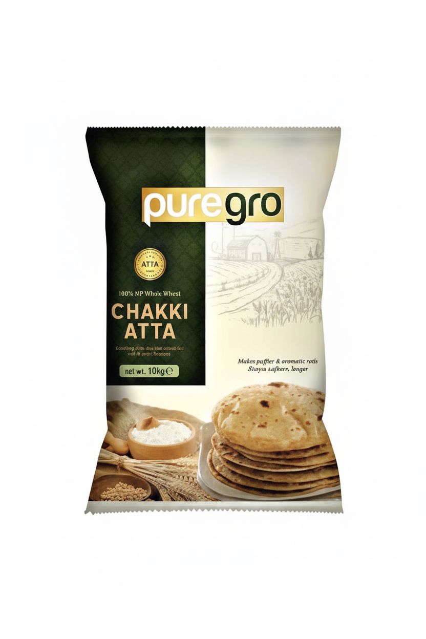 PUREGRO CHAKKI ATTA 10KG