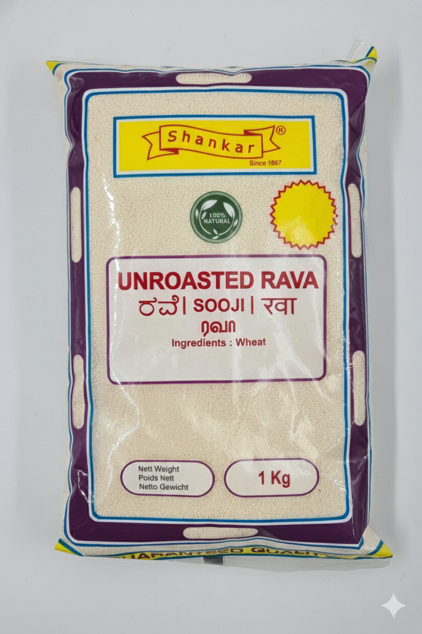 SANKAR UNROSTED RAVA 1KG