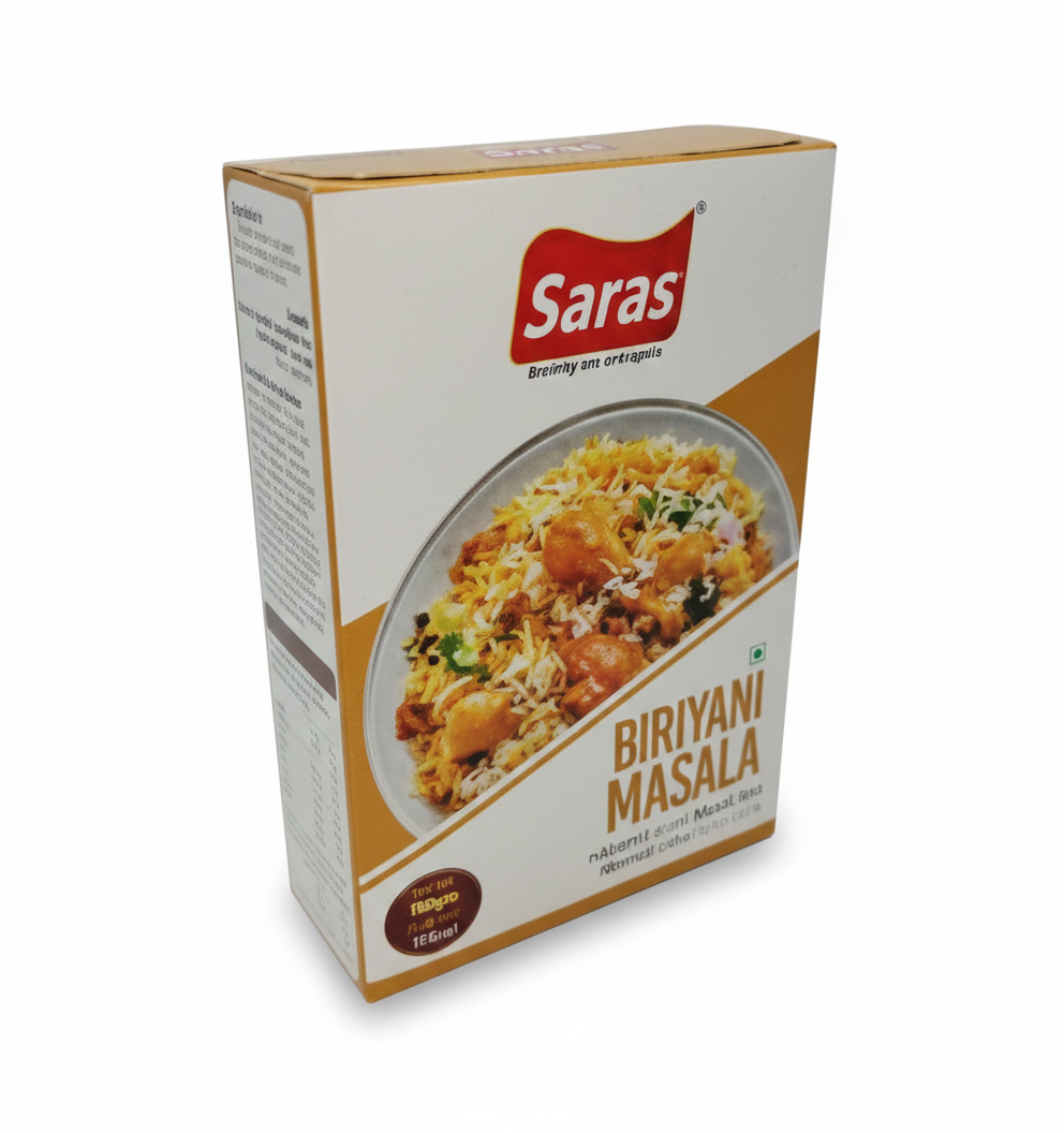 SARAS BIRIYANI MASALA 200 GM EXPORT