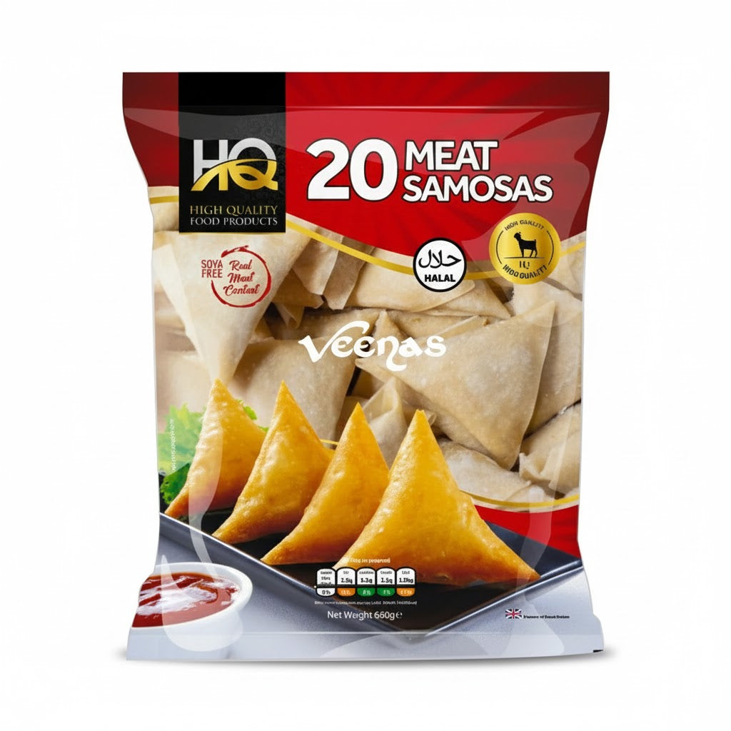 HQ VEGETABLE SAMOSAS 660G