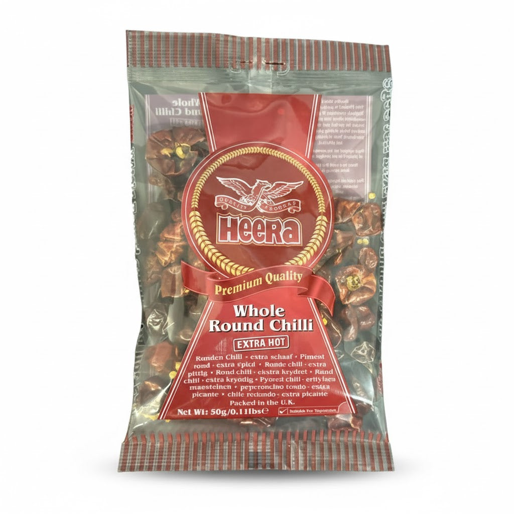 HEERA WHOLE ROUND CHILLI 50G