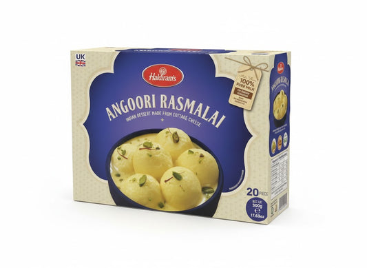 HALDIRAM'S ANGOORI RASMALAI 500G