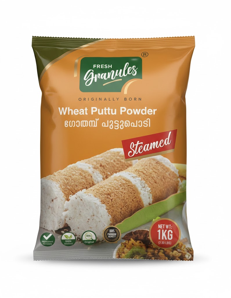 FRESH GRANULES WHEAT PUTTU POWDER 1KG