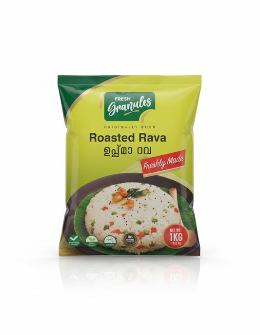 FRESH GRANULES ROASTED RAVA 1KG