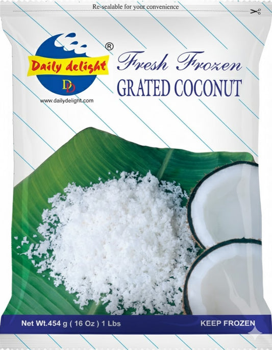 DAILY DELIGHT GRATED COCONUT 400G