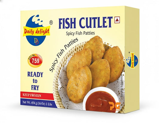 DAILY DELIGHT FISH CUTLET 454GM
