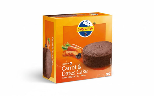 DAILY DELIGHT CARROT AND DATES CAKES 700G
