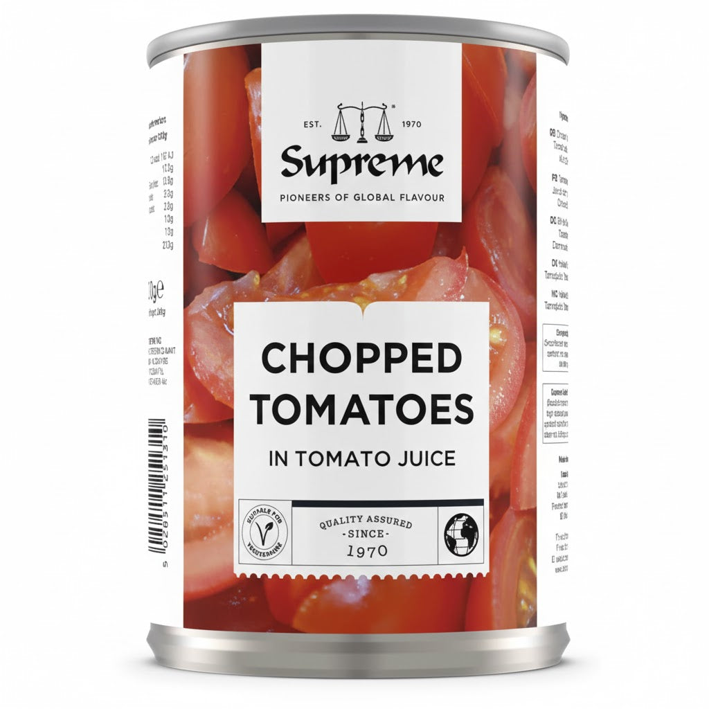 SUPREME CHOPPED TOMATOES 400G