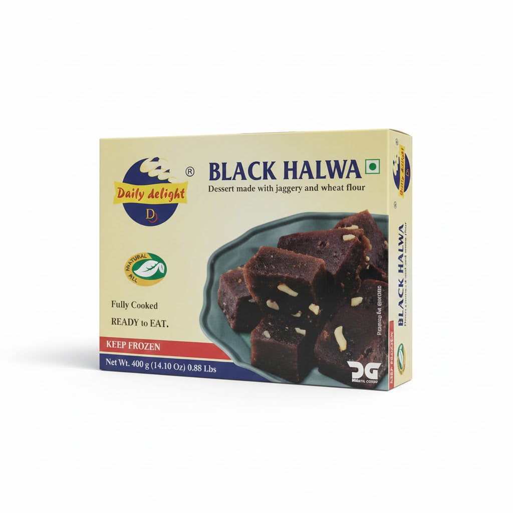 DAILY DELIGHT BLACK HALWA 400G