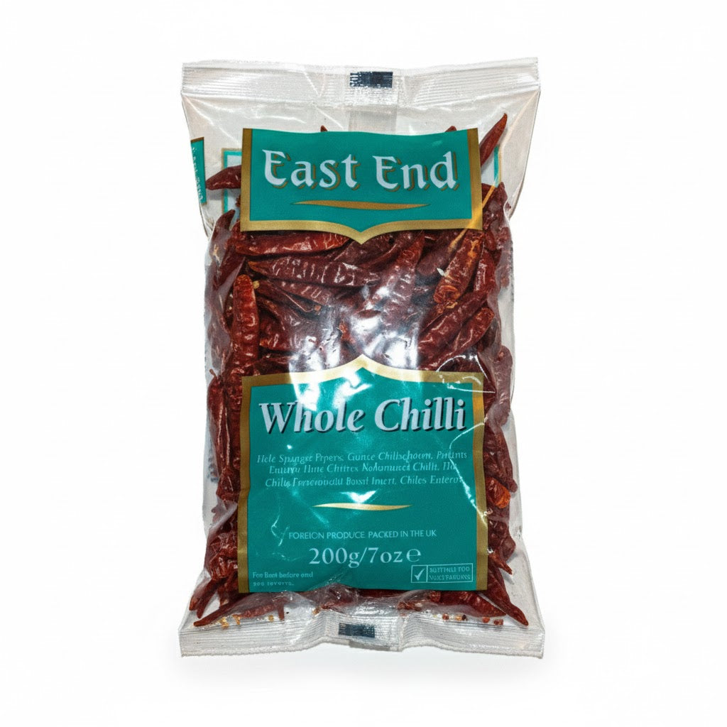 EAST END WHOLE CHILLI 200 G