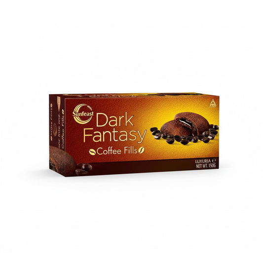 SUNFEAST DARK FANTASY COFFEE FILLS LUXURIA 150G