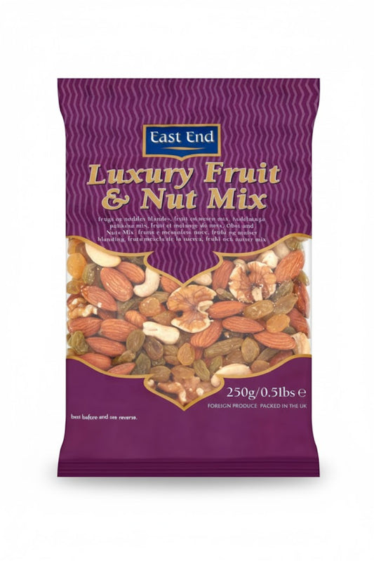 EAST END LUXURY FRUIT AND NUT MIX 250G