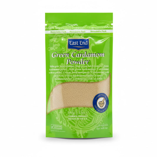 EAST END GREEN CARDAMOM POWDER 100G